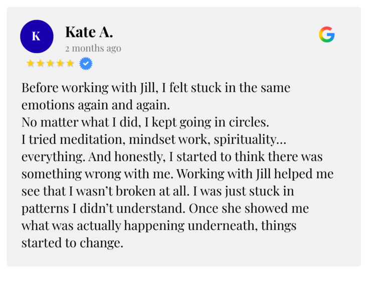 Jill Ogle Shadow Work Testimonial 16