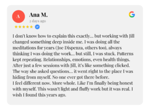 Jill Ogle Shadow Work Testimonial 20