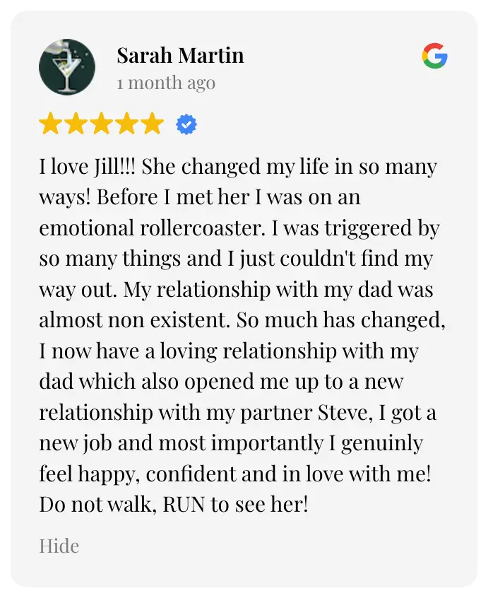 Testimonial: Jill Ogle, shadow work coach, Newcastle, australia